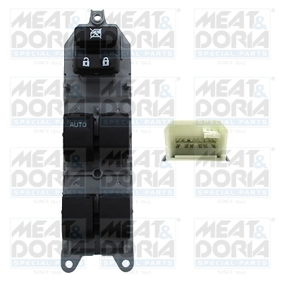 Switch, window regulator